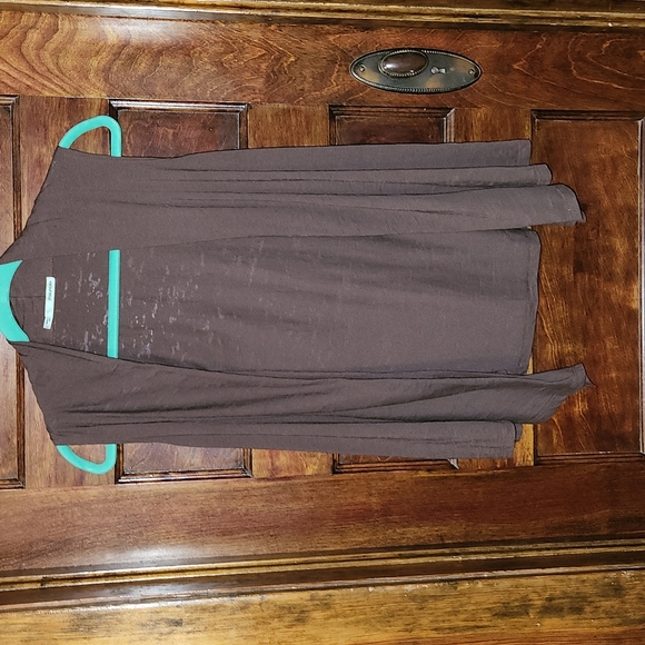 MAURICES Flyaway Burnout Cover-up Vest Women's Size Large - Picture 1 of 4